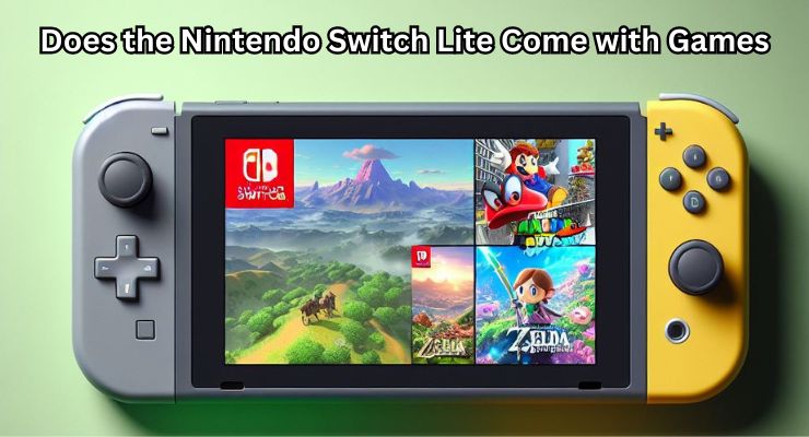 Unboxing the Nintendo Switch Lite: Does the Nintendo Switch Lite Come with Games?